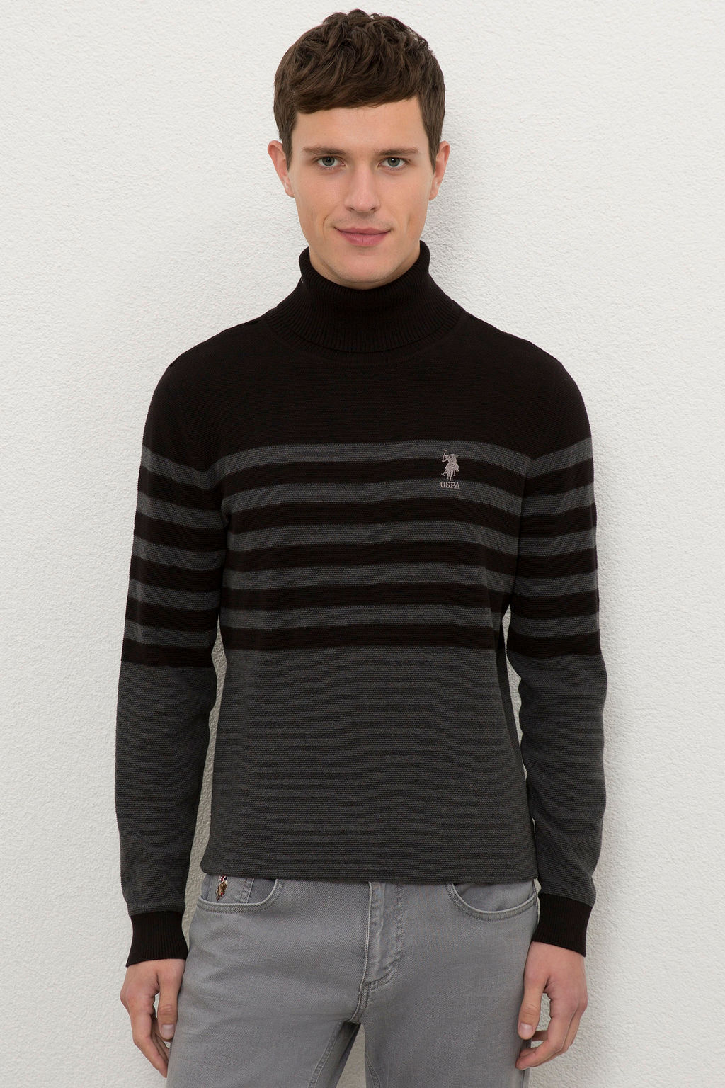 Erkek Siyah Kazak - U.s. polo assn фото 6