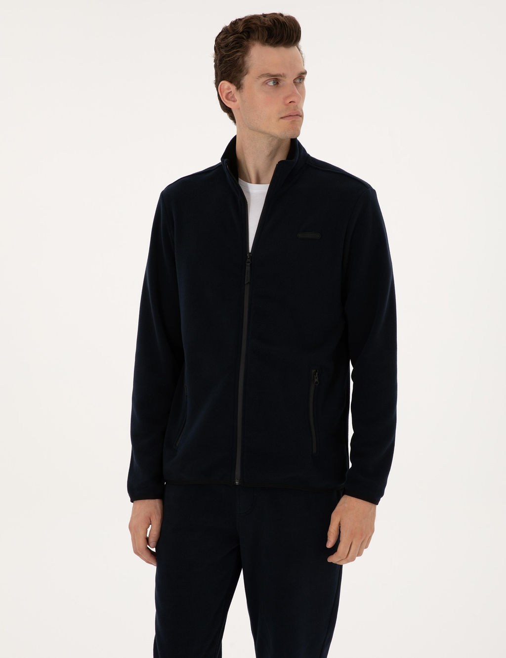 Lacivert Regular Fit Polar H_rka - Pierre cardin фото 3