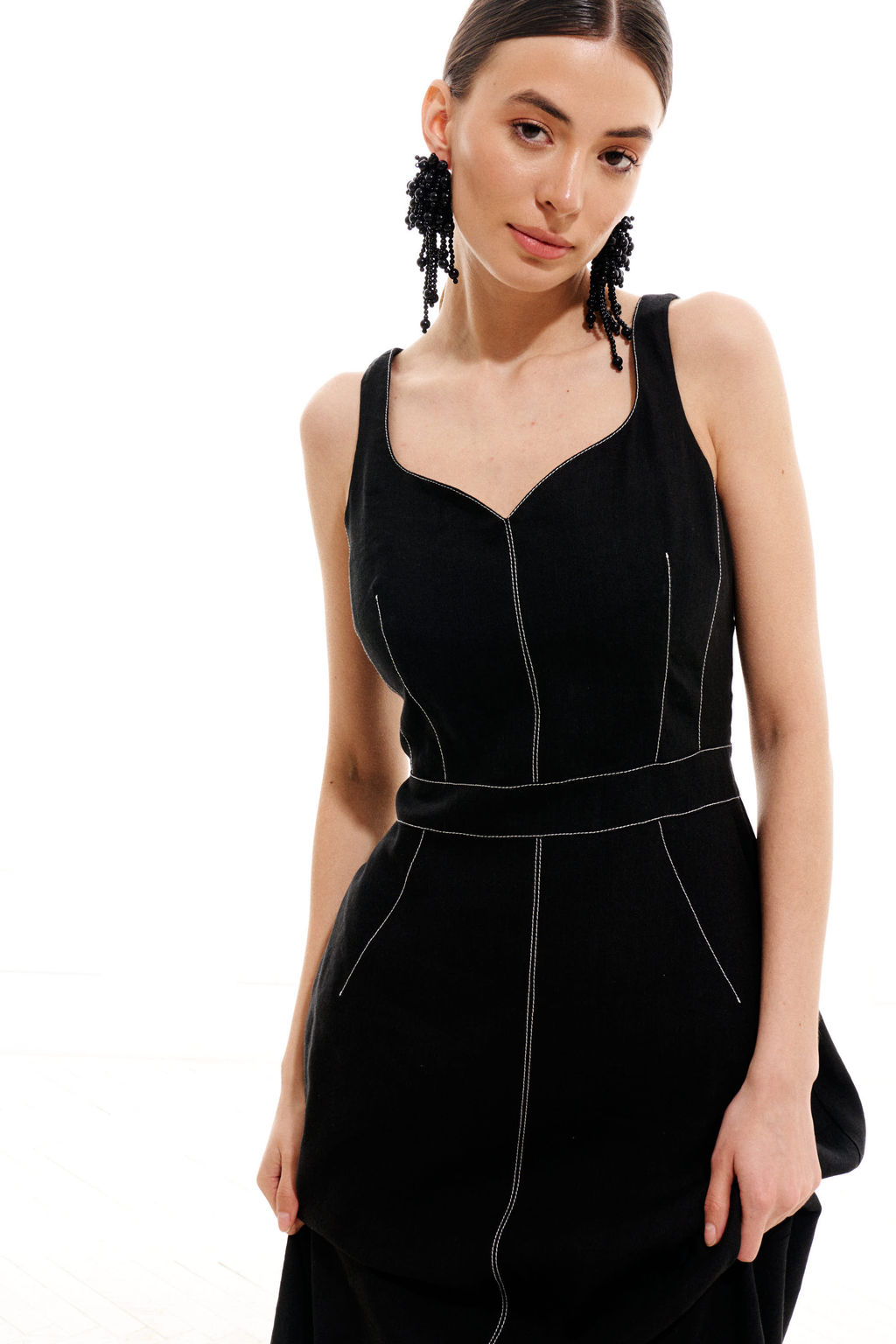 Сарафан 1991 (Лен - 100%) - Elletto фото 11