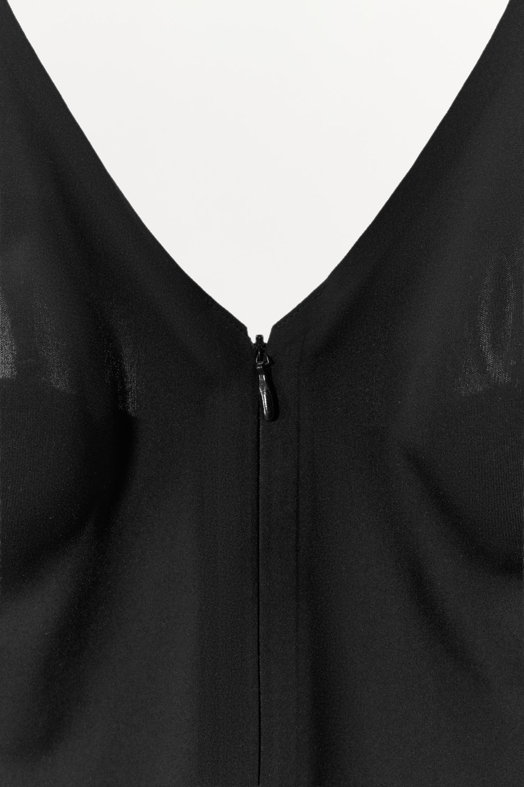 SHORT DRESS WITH POLYAMIDE ZIP - Zara фото 9