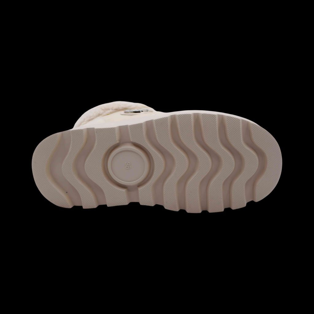 Ботинки на меху Q830-3 бежевые