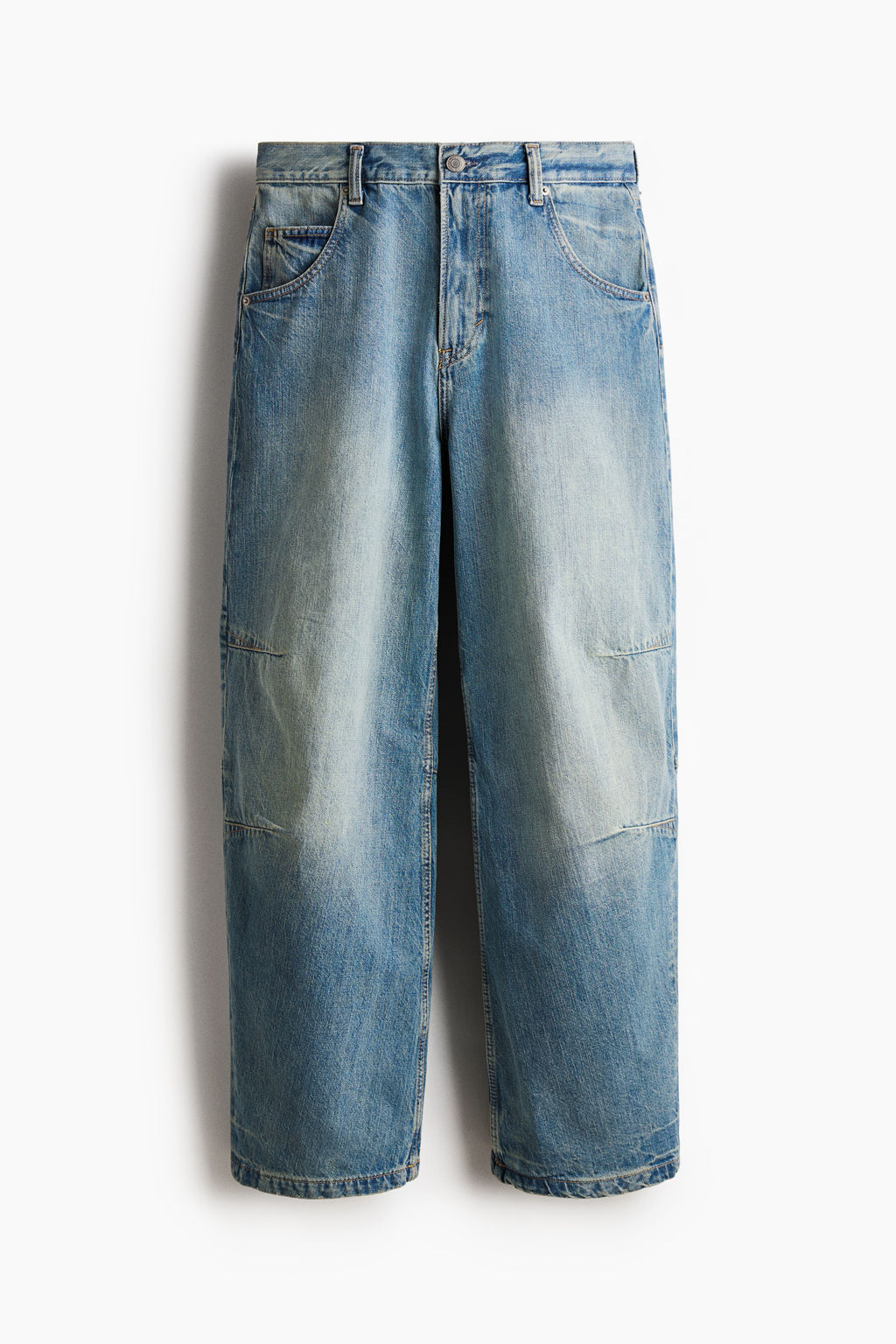 Vaquero baggy con pinzas - H&m фото 3