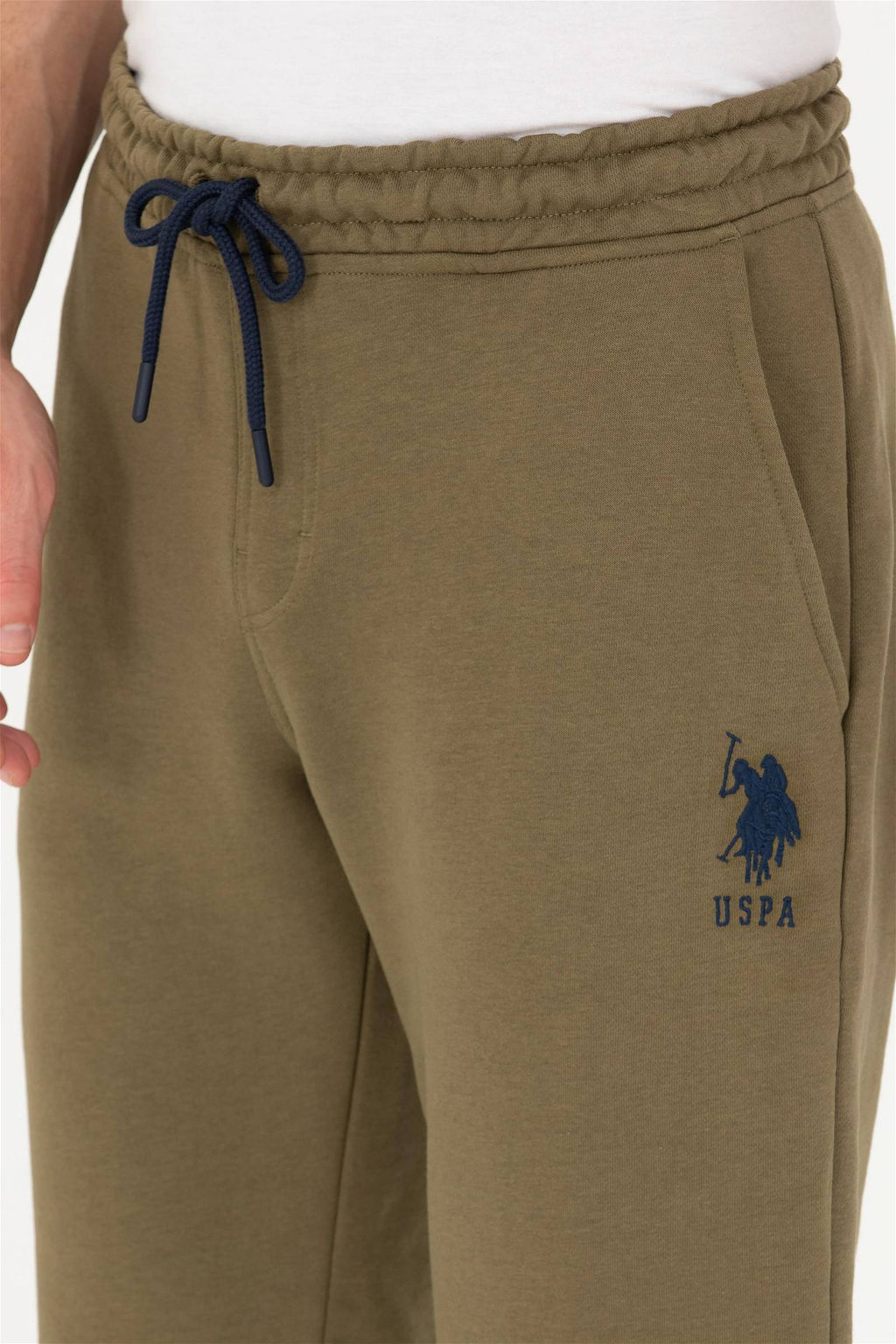 U. S. Polo Assn / Мужские спортивные штаны цвета хаки - U.s. polo assn фото 6