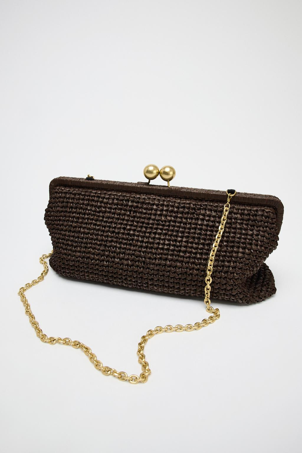 WOVEN CLUTCH - Zara фото 5