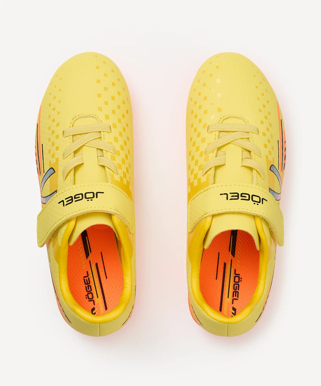 Бутсы футбольные JOGEL Evofly FG Talant Yellow/orange, детский  фото 6