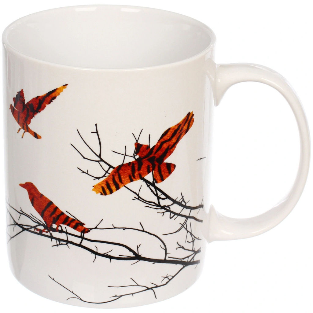 Цена за 2 шт. Кружка керамическая 330мл "Сафари парк", микс рисунков