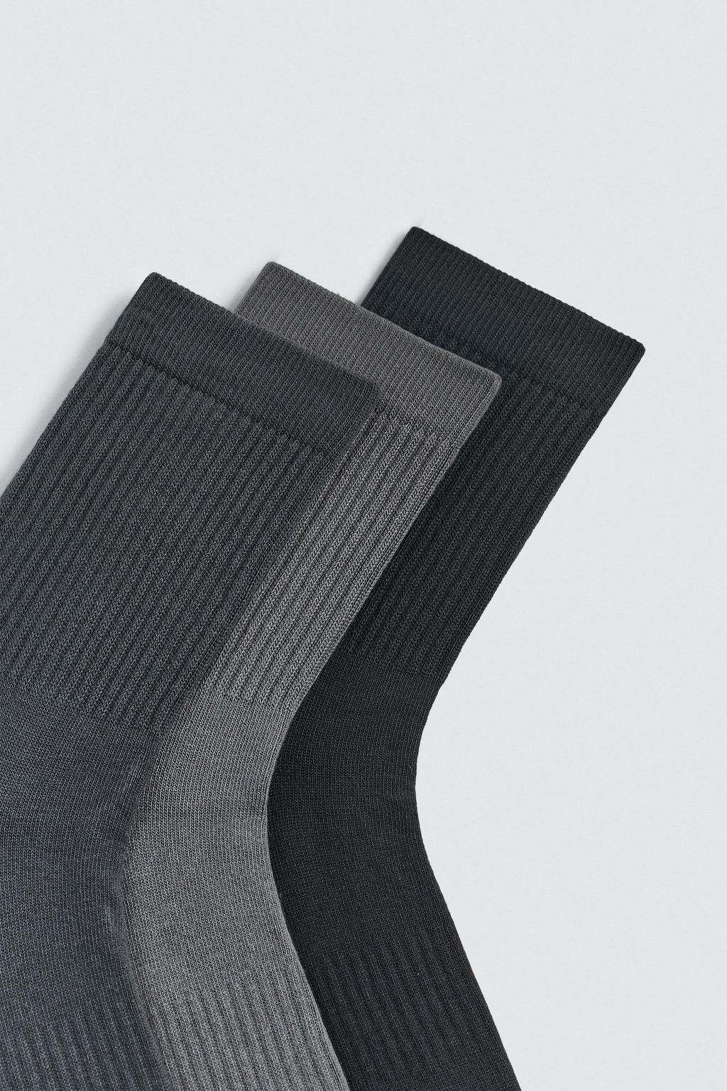 PACK OF 3 RIBBED SOCKS
