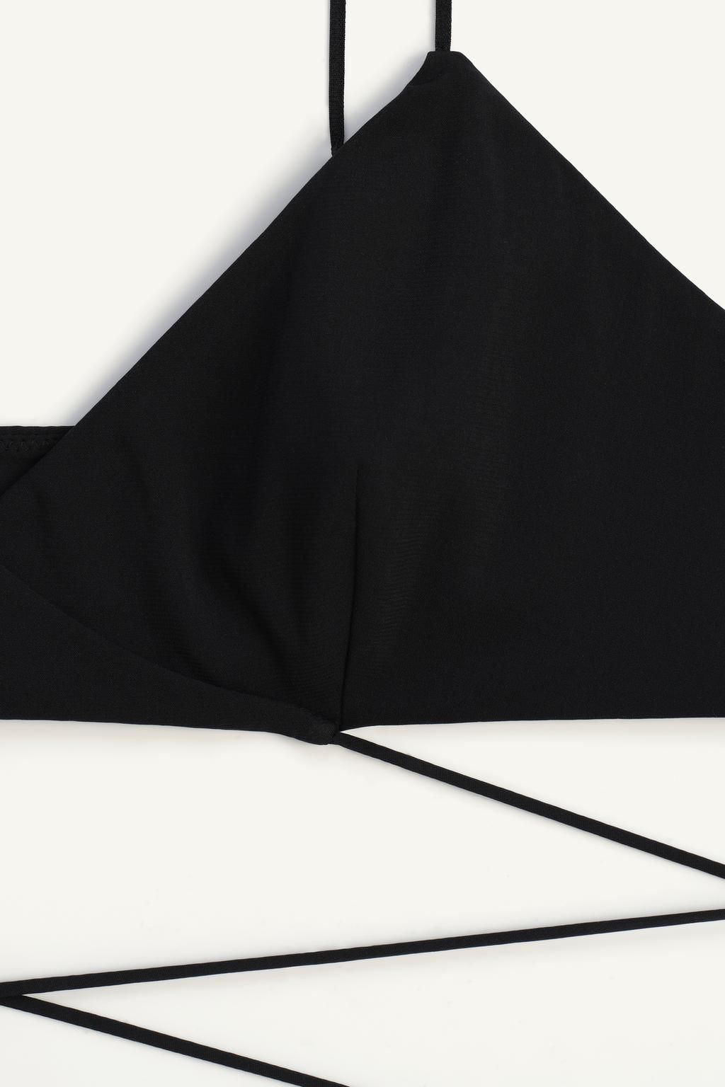 LIMITED EDITION TRIANGLE BRA WITH APPLIQUES - Zara фото 7