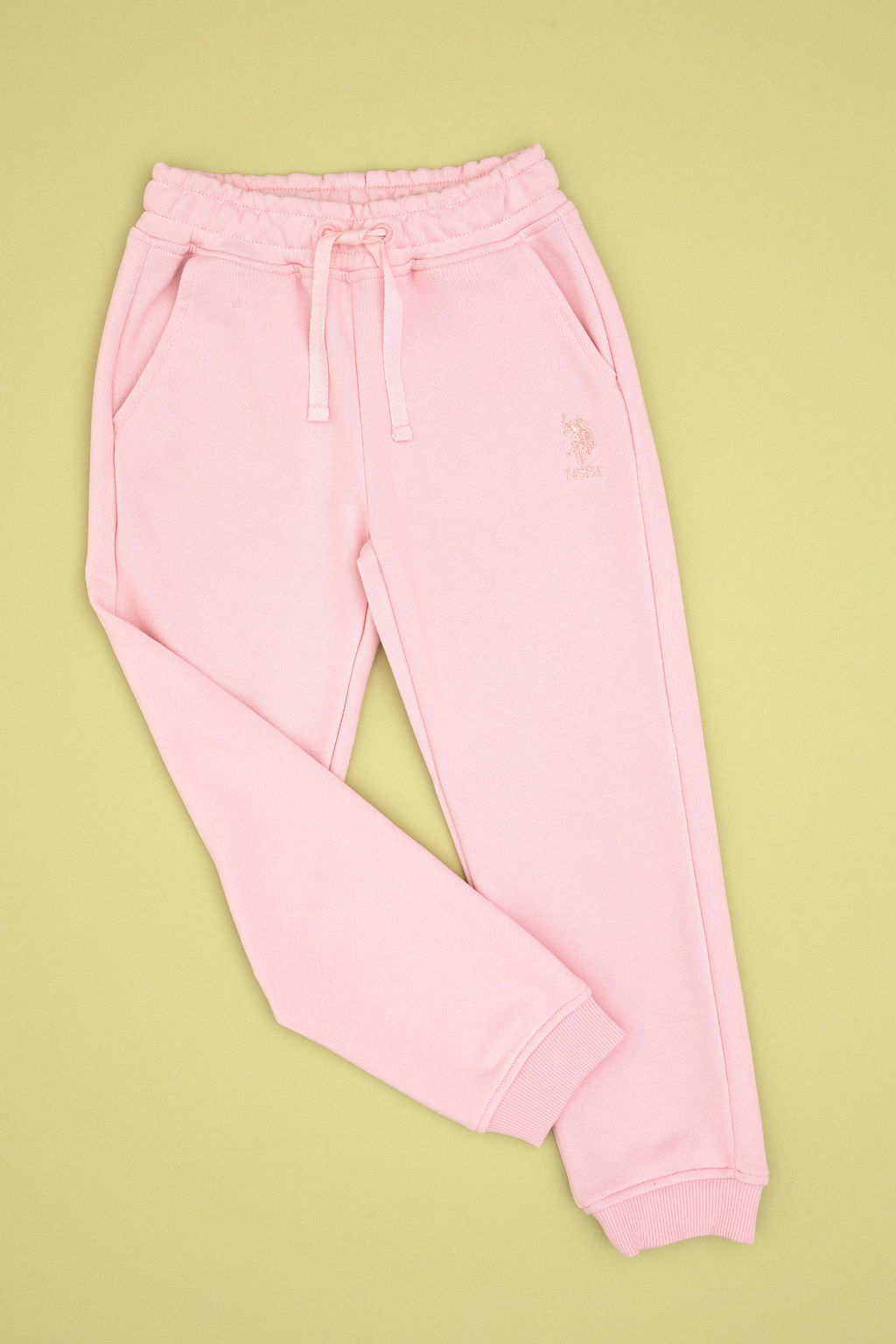 K_z _ocuk Toz Pembe Jogger E_ofman Alt_ Sepette S_rpriz _ndirim