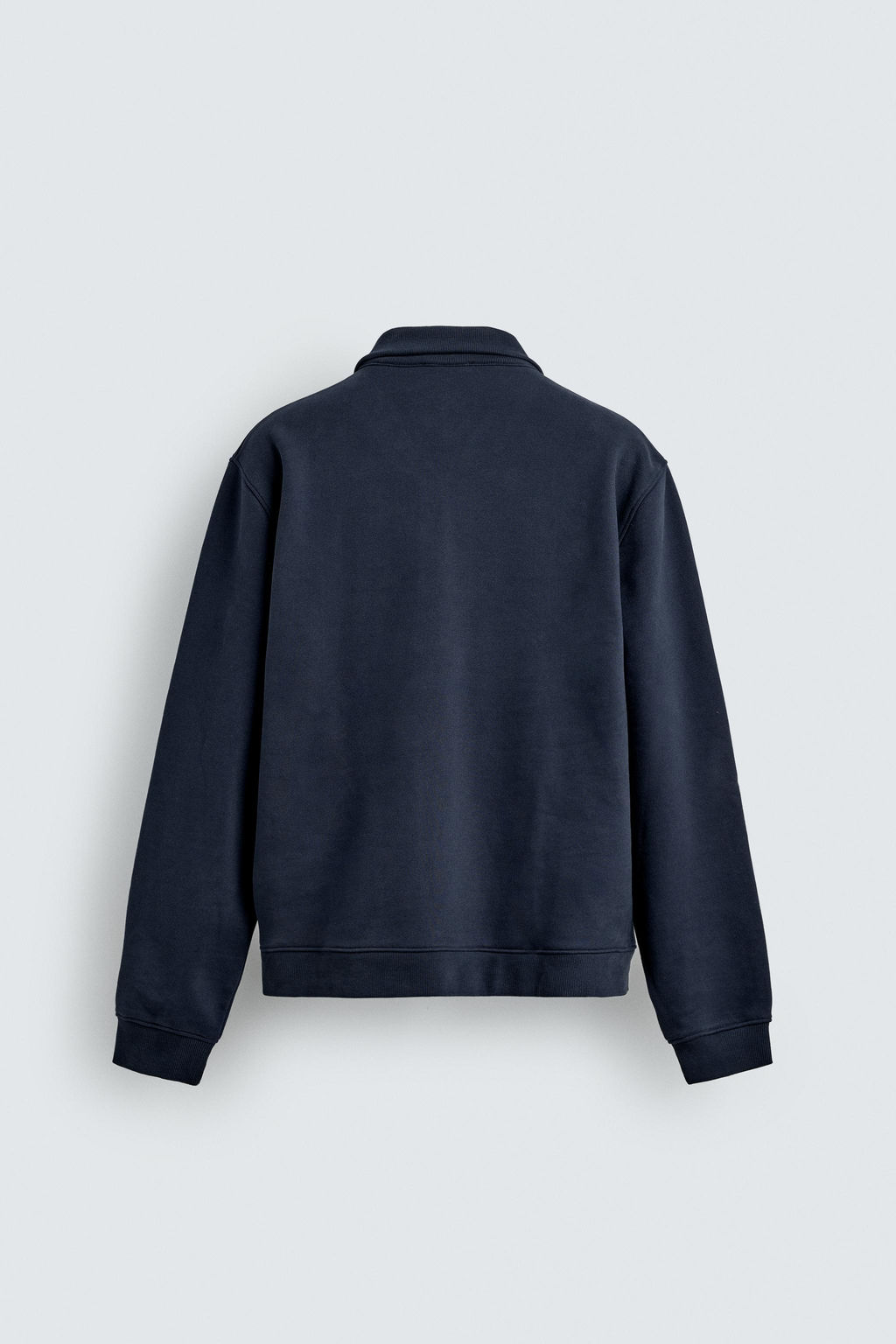 BASIC ZIP-UP SWEATSHIRT - Zara фото 8