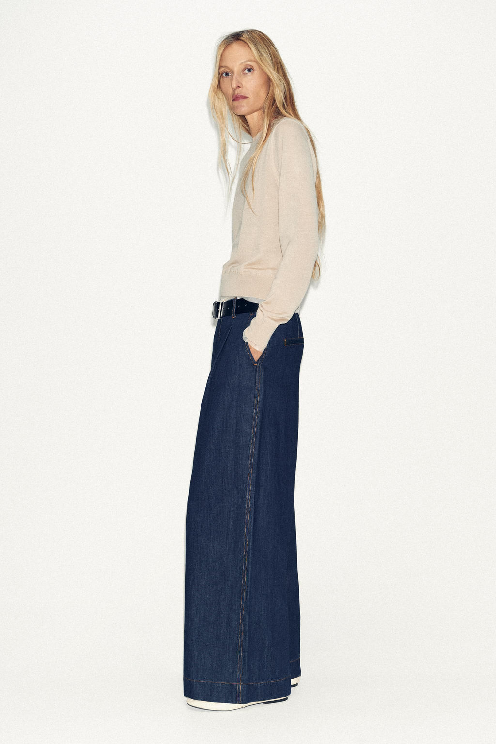 WOOL BLEND KNIT SWEATER - Zara фото 4