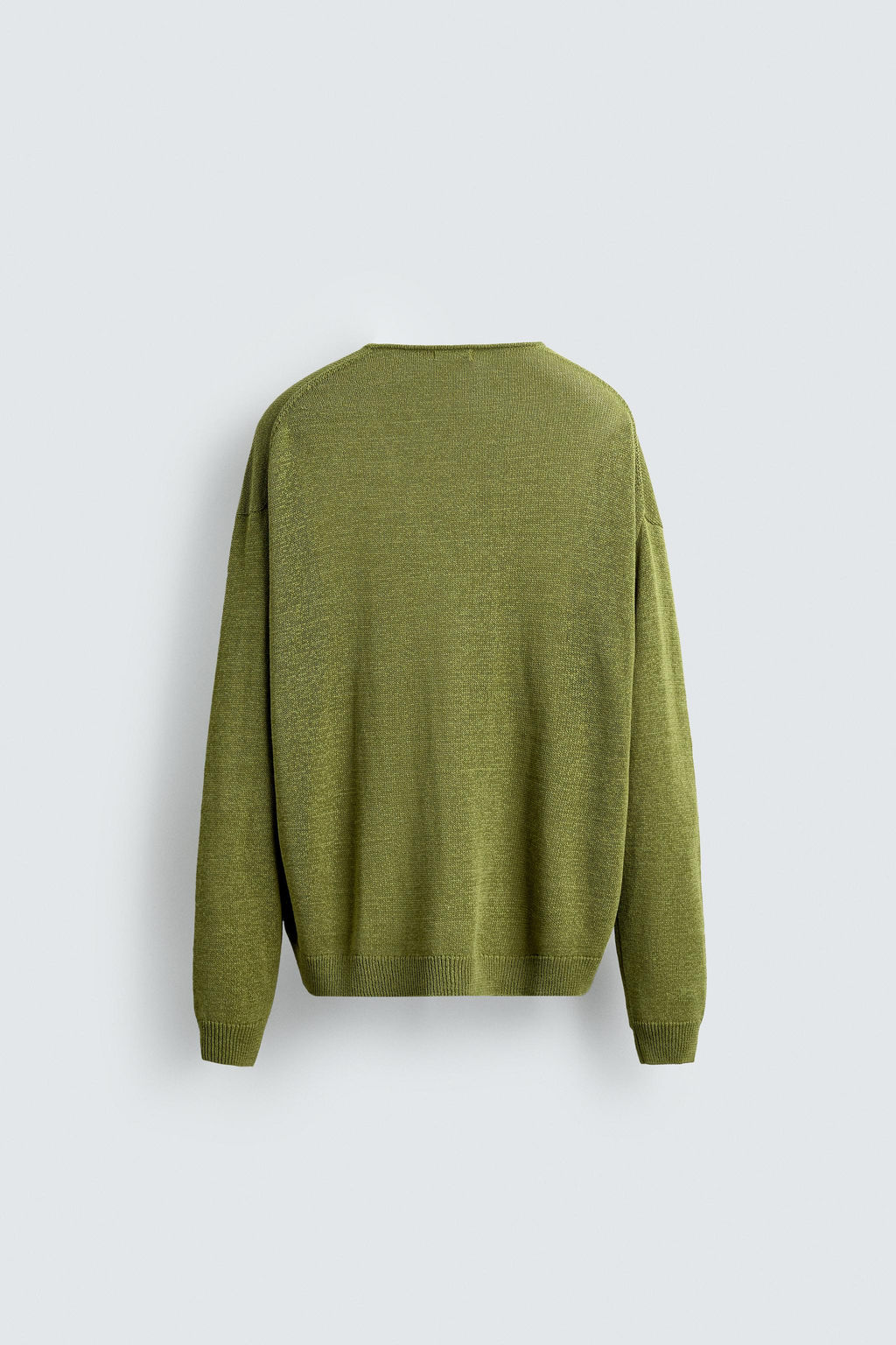 LINEN BLEND CARDIGAN - Zara фото 9