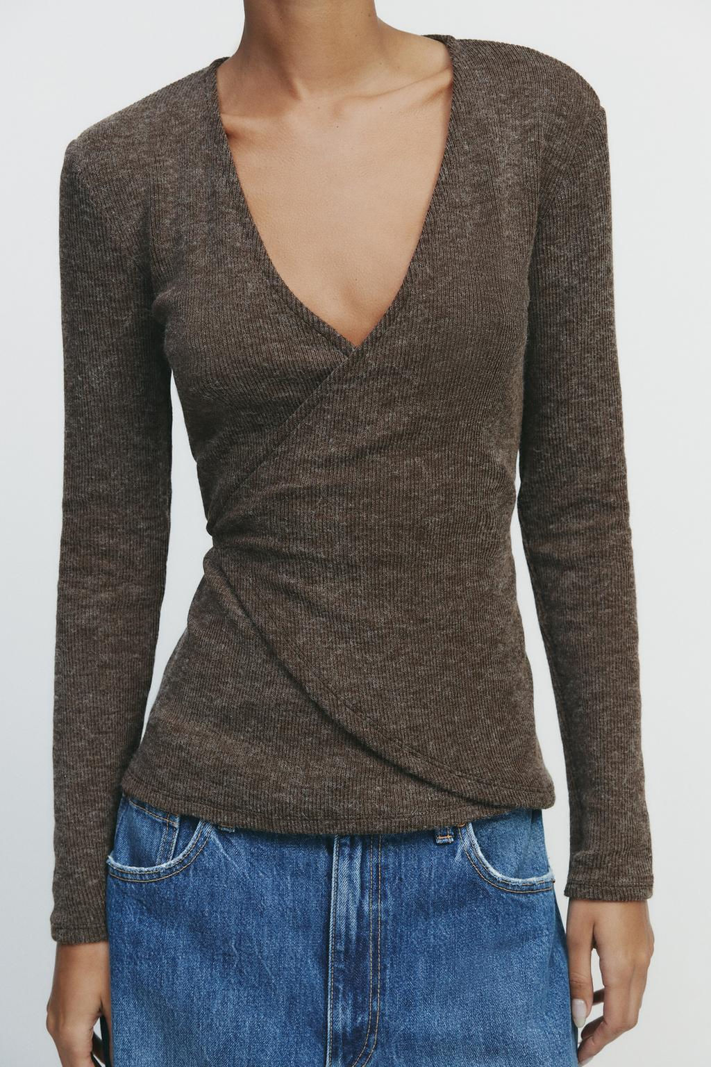 SOFT WRAP JACKET - Zara фото 3