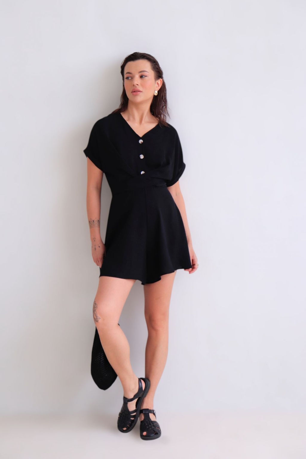 Martichelli Комбинезон чёрный  фото 2