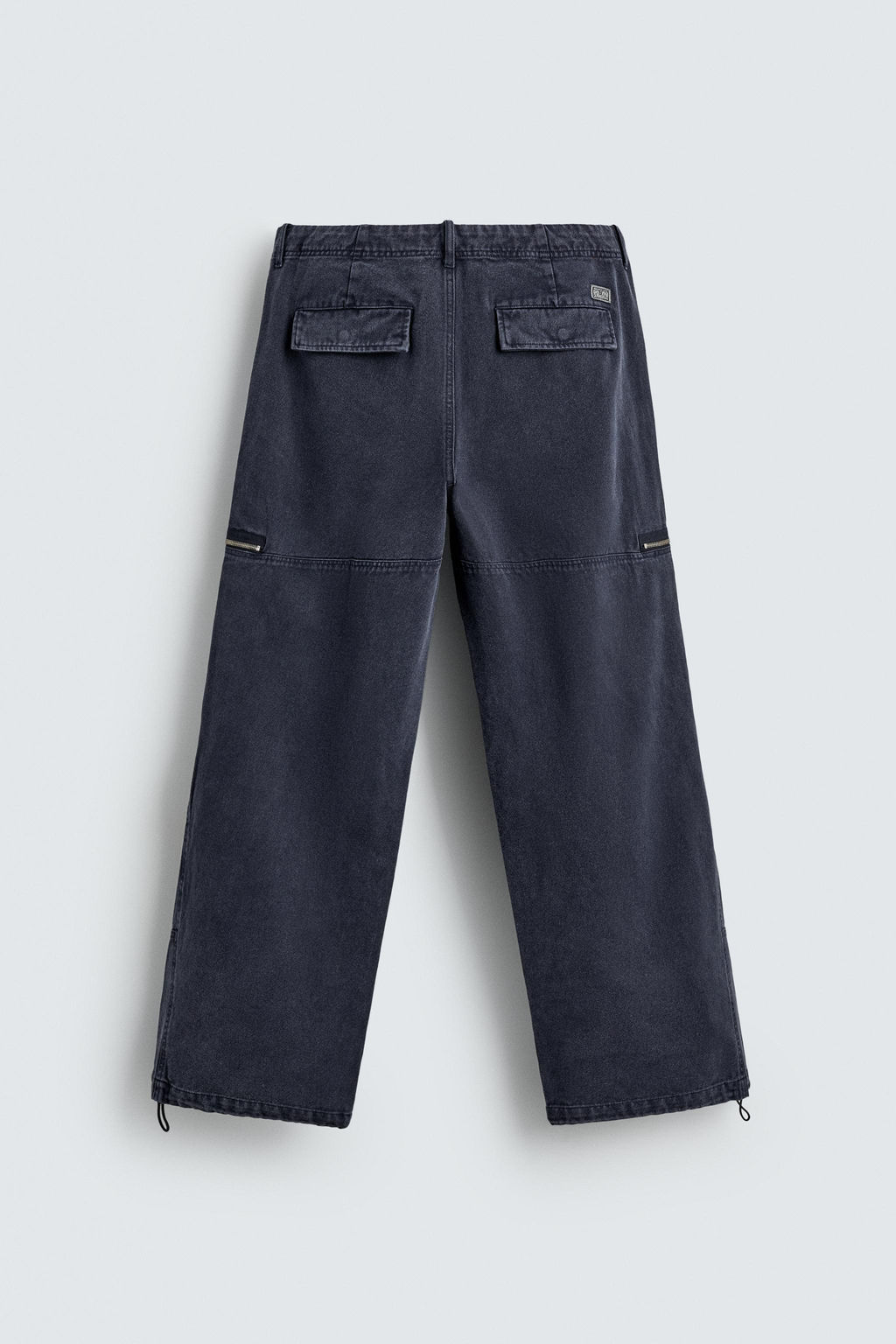 PANTAL?N CARGO PARACHUTE / Gris antracita - Zara фото 9