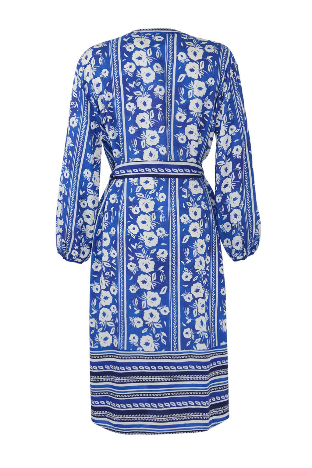 Cicek Desenli Dokuma Plaj Midi Elbise TBESS25EL00012 - Trendyolmilla фото 8