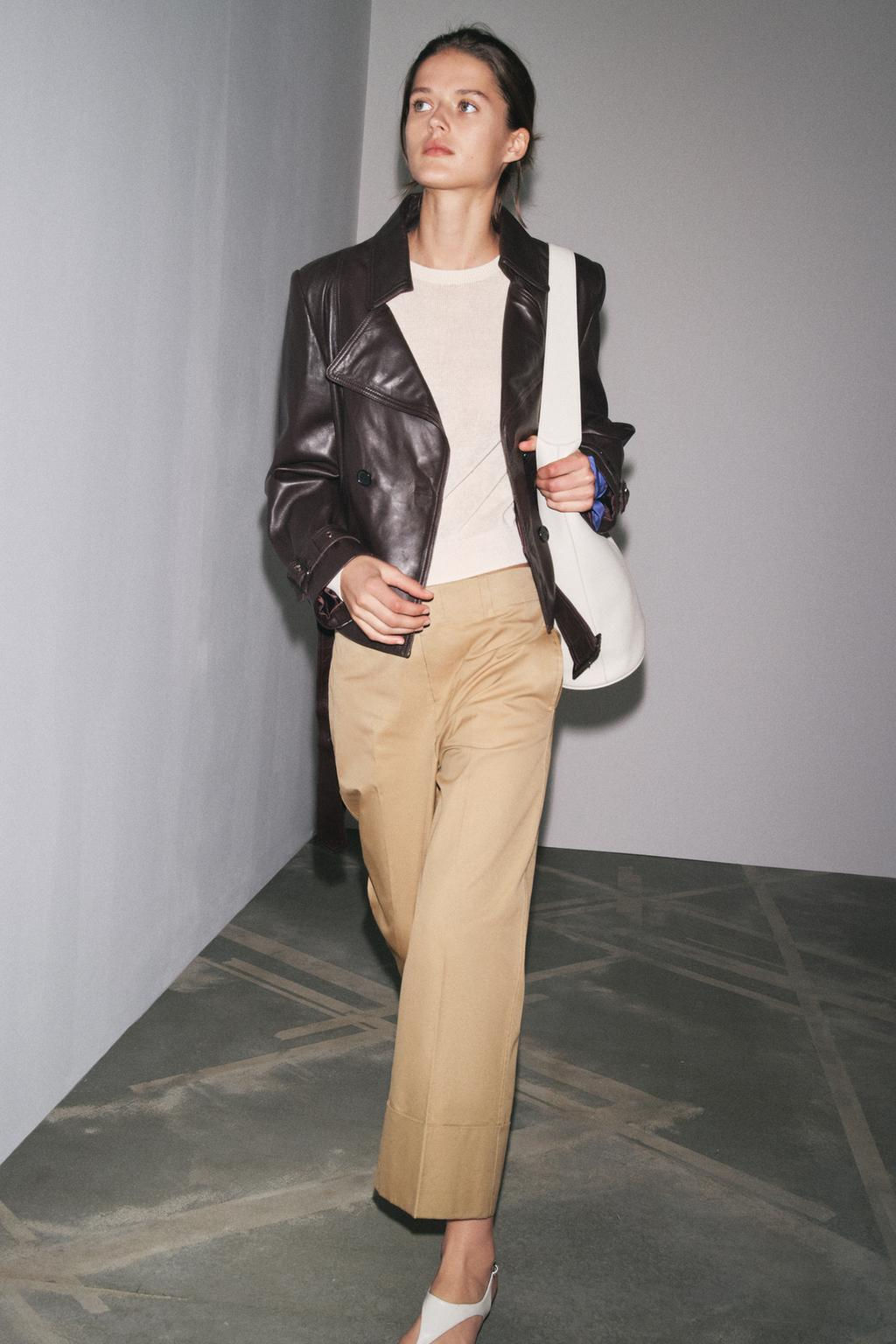 ZW COLLECTION CHINO TROUSERS