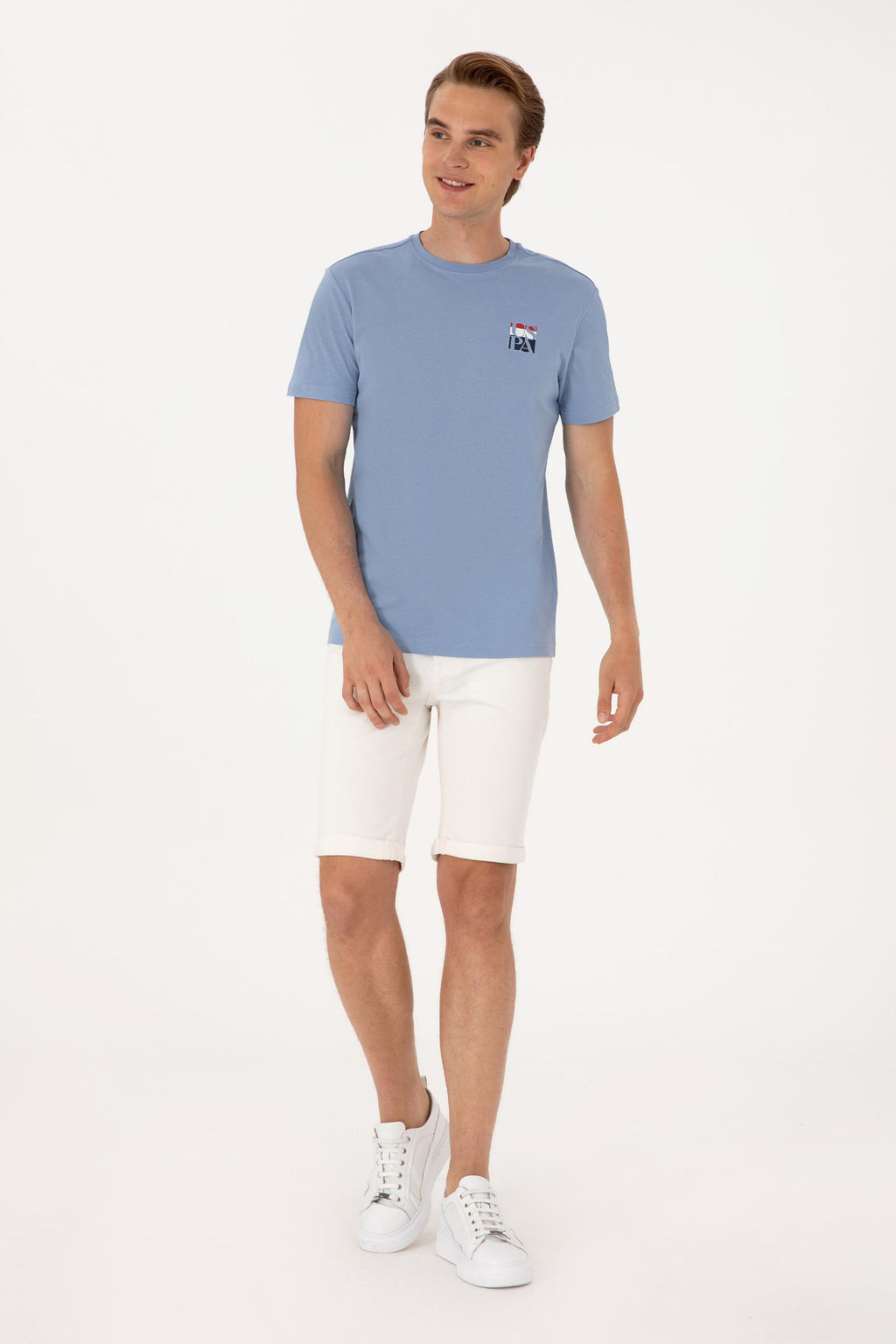 Erkek Mavi Ti__rt - U.s. polo assn фото 4