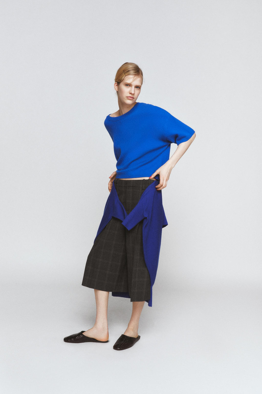 100% WOOL WIDE SLEEVE JUMPER - Zara фото 8