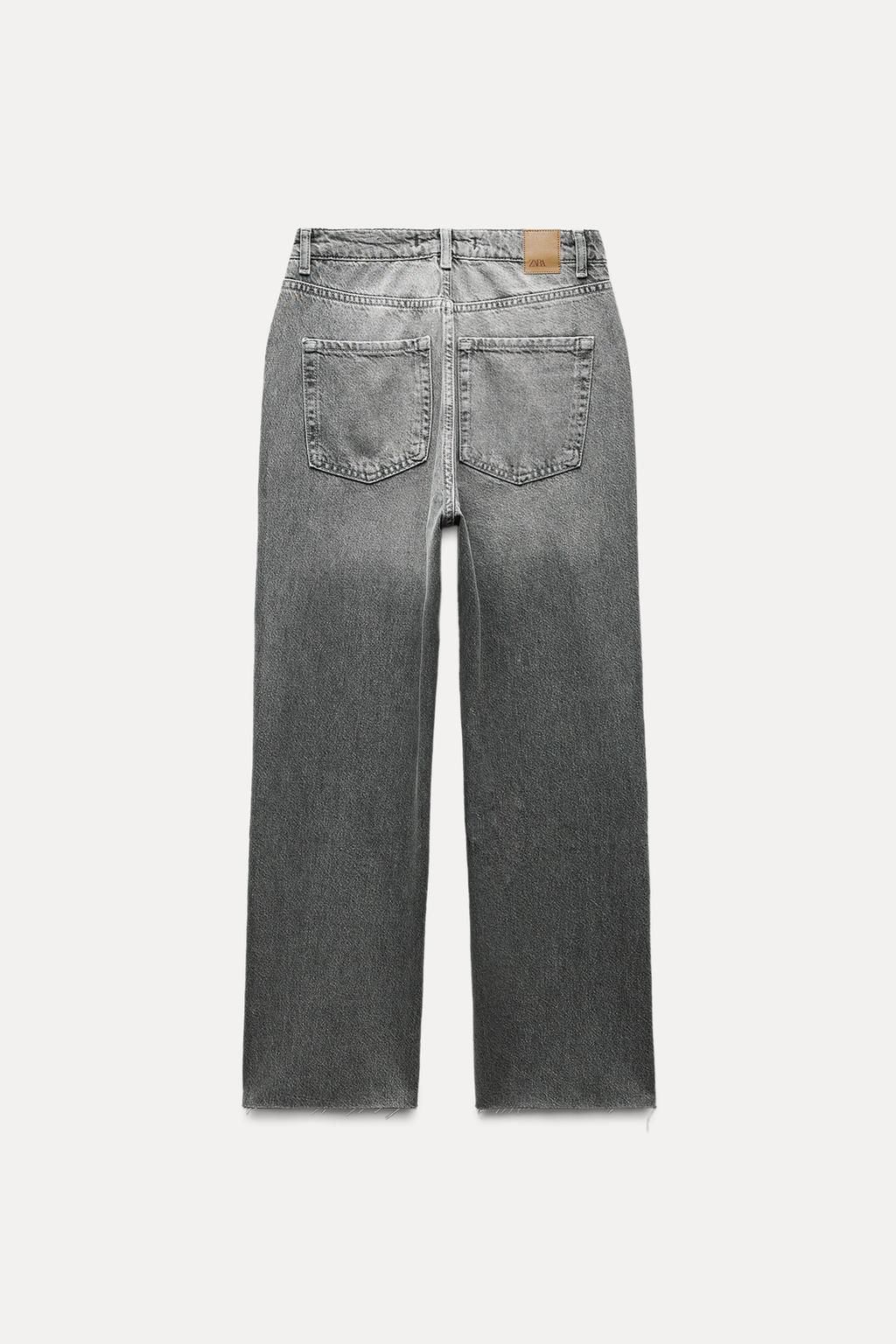 Z1975 HIGH-WAIST STRAIGHT-LEG DENIM JEANS - Zara фото 9