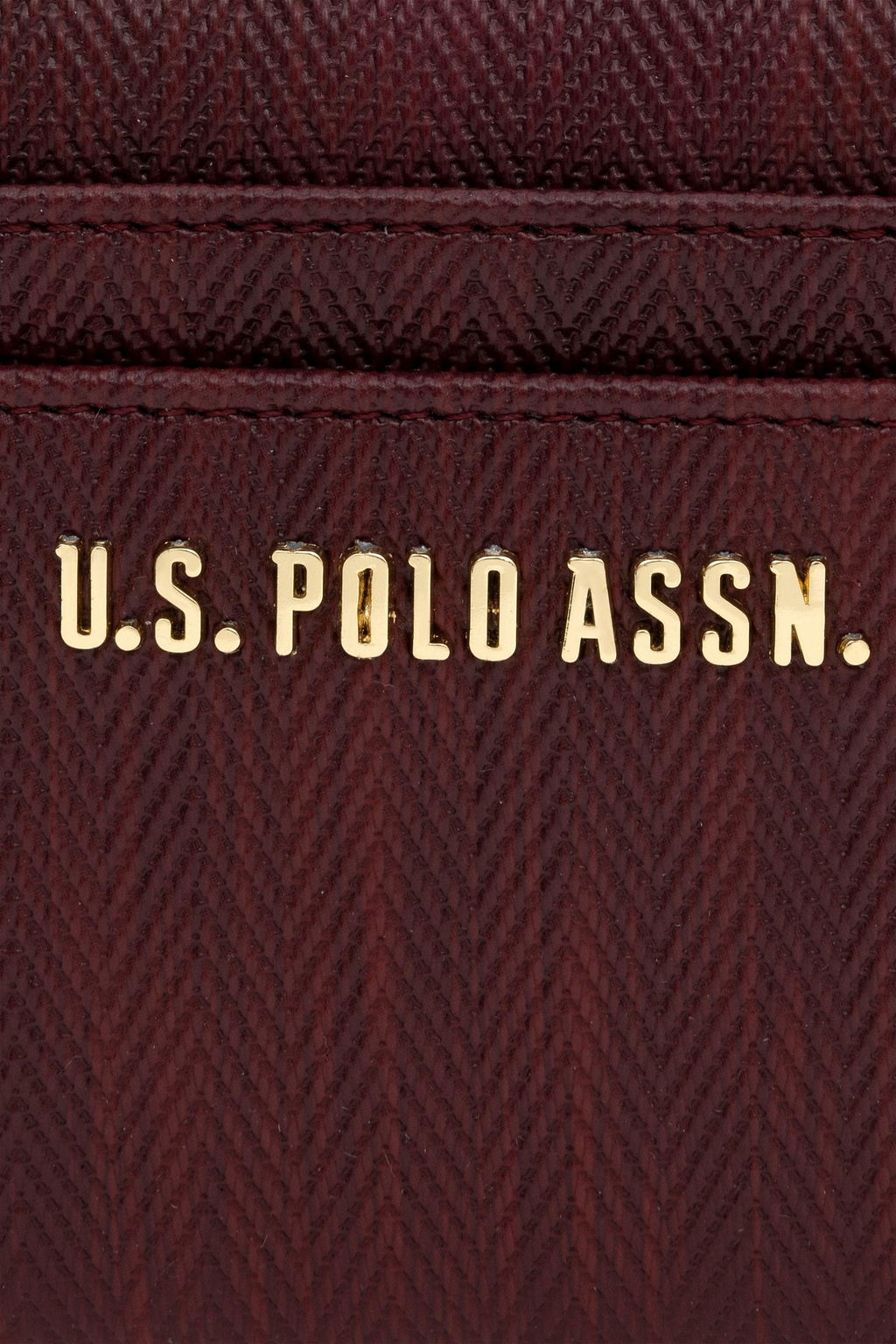 U. S. Polo Assn Женский бордовый кошелек - U.s. polo assn фото 5