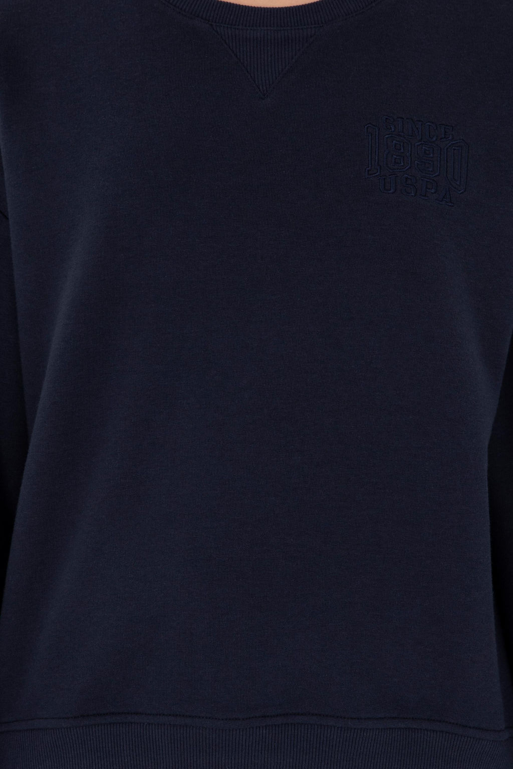 Женский темно-синий свитшот Неожиданная скидка в корзине - U.s. polo assn фото 6