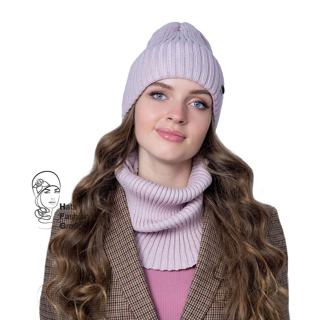 БРУНИЛДА к-т шапка, снуд женские - Landre фото 4