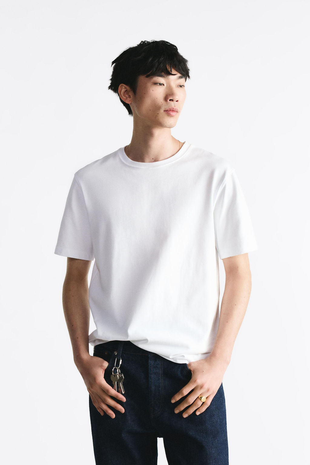 HEAVYWEIGHT SHORT SLEEVE T-SHIRT - Zara фото 2