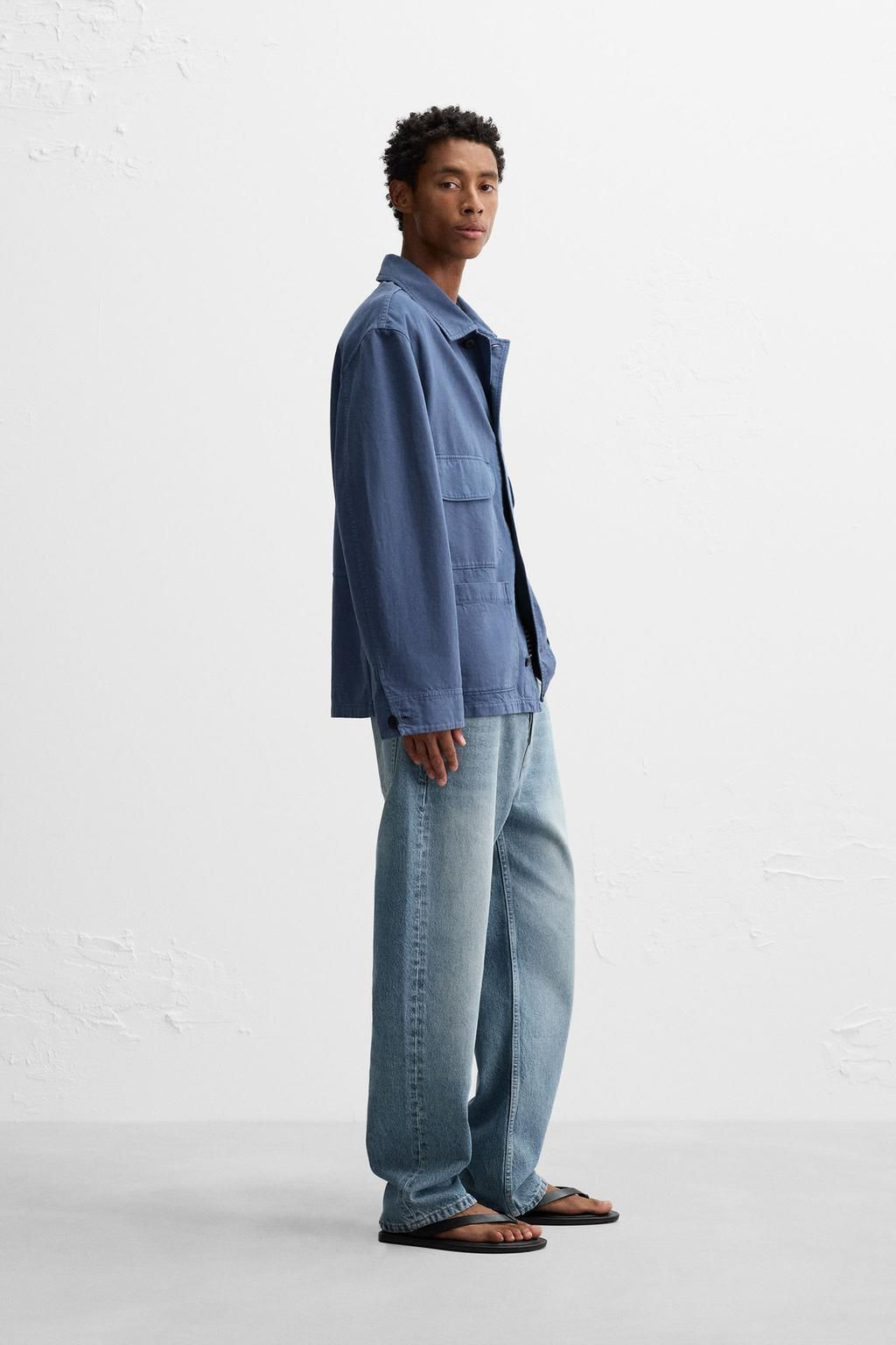 WASHED POCKET JACKET - Zara фото 4
