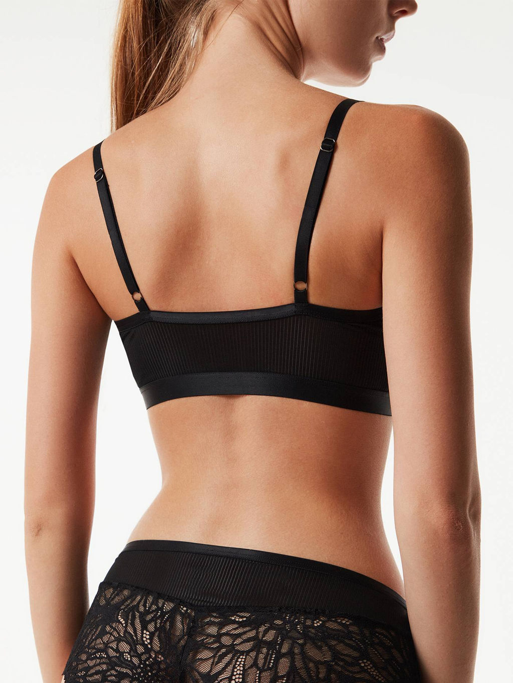 CONTE Кружевное бюстье Divonteese LBE 1466 black - Conte elegant фото 5
