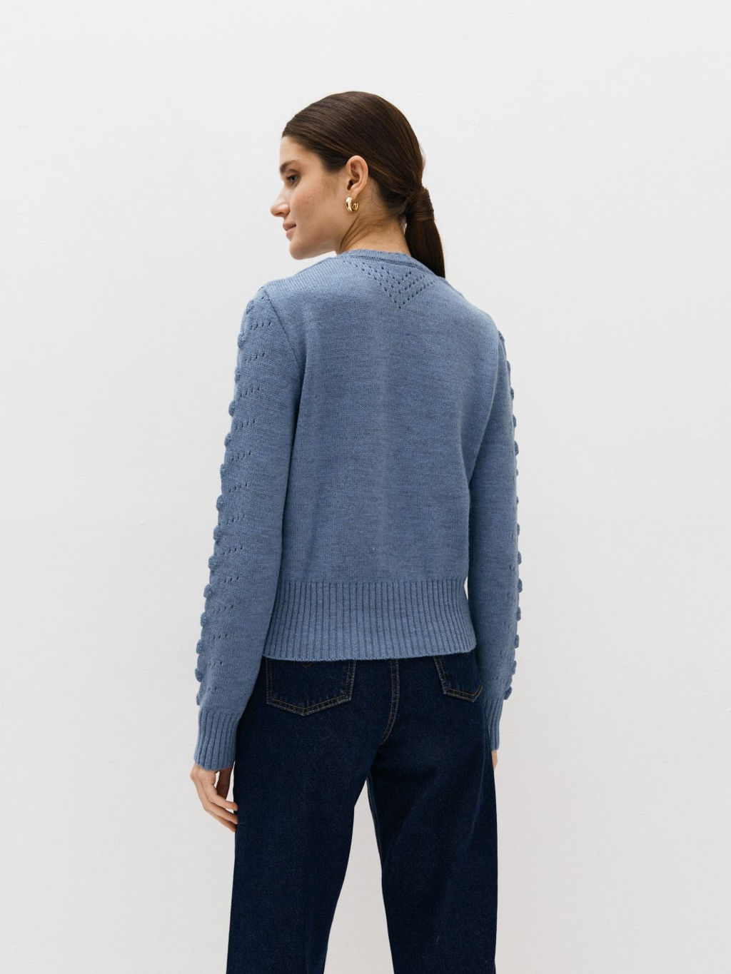 Джемпер 121.070115/голубой - Seven senses фото 6