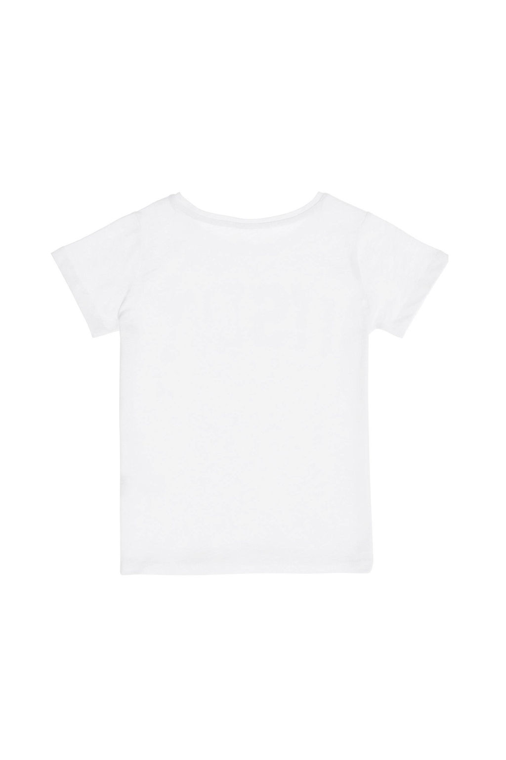 Белая базовая футболка для девочек - U.s. polo assn фото 2