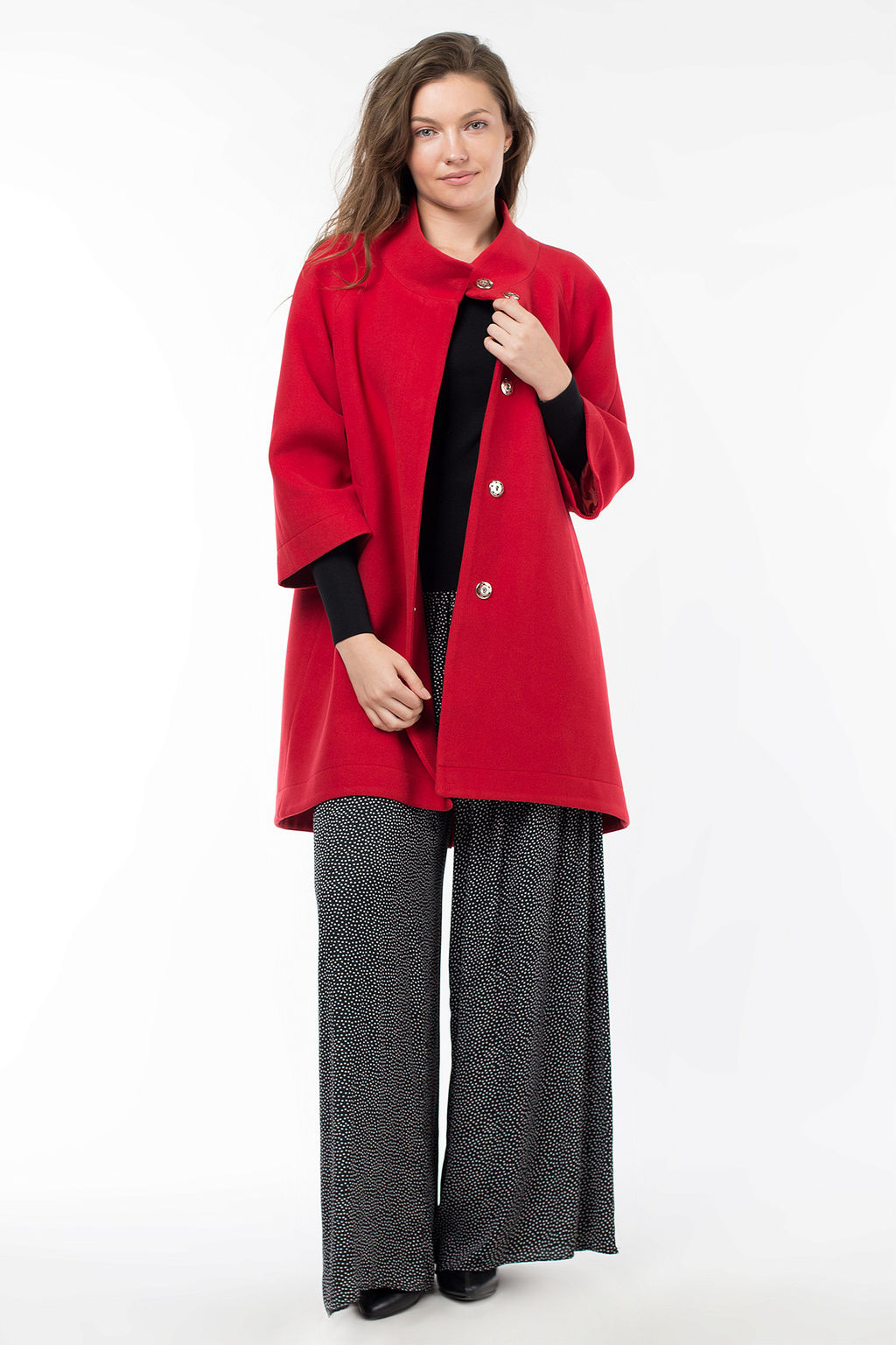 Пальто женское демисезонное - El podio фото 3