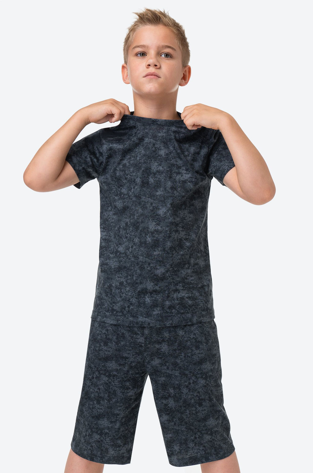 Хлопковый костюм для мальчика Happyfox