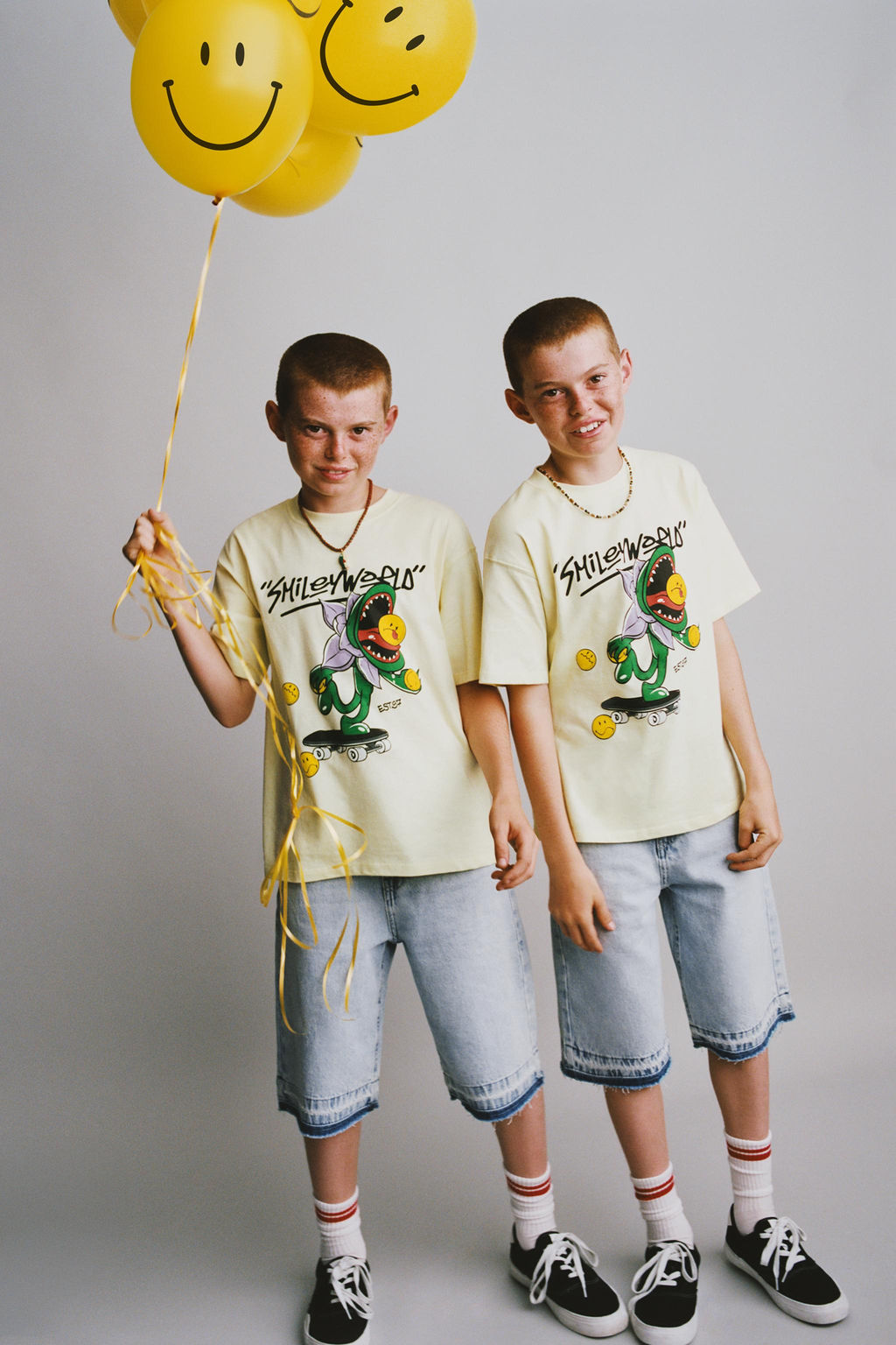 SMILEYWORLD ® PRINT T-SHIRT - Zara фото 5