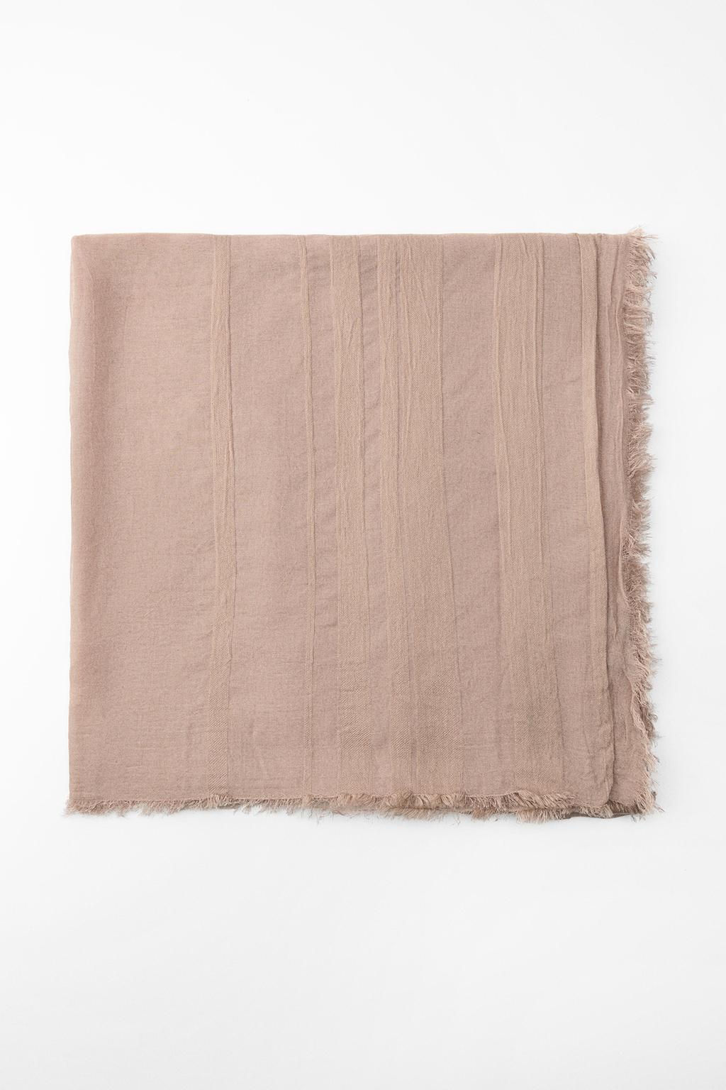 FINE MODAL AND WOOL SCARF - Zara фото 15