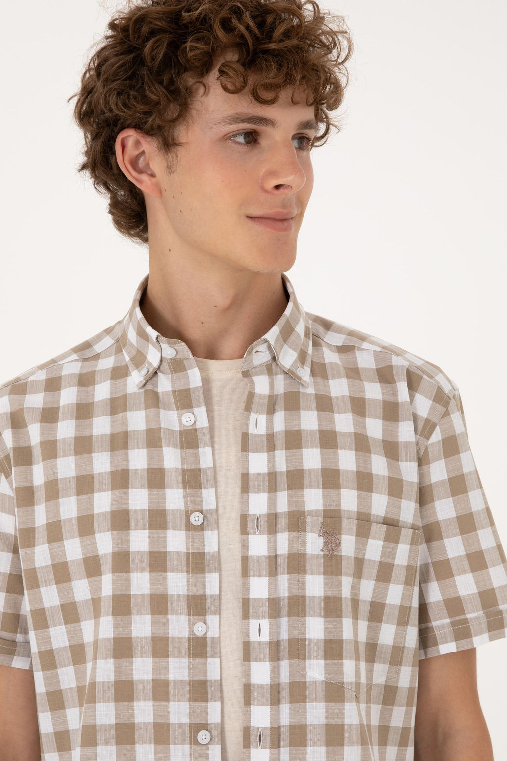 Erkek Vizon K_sa Kollu G_mlek Sepette S_rpriz _ndirim - U.s. polo assn фото 2