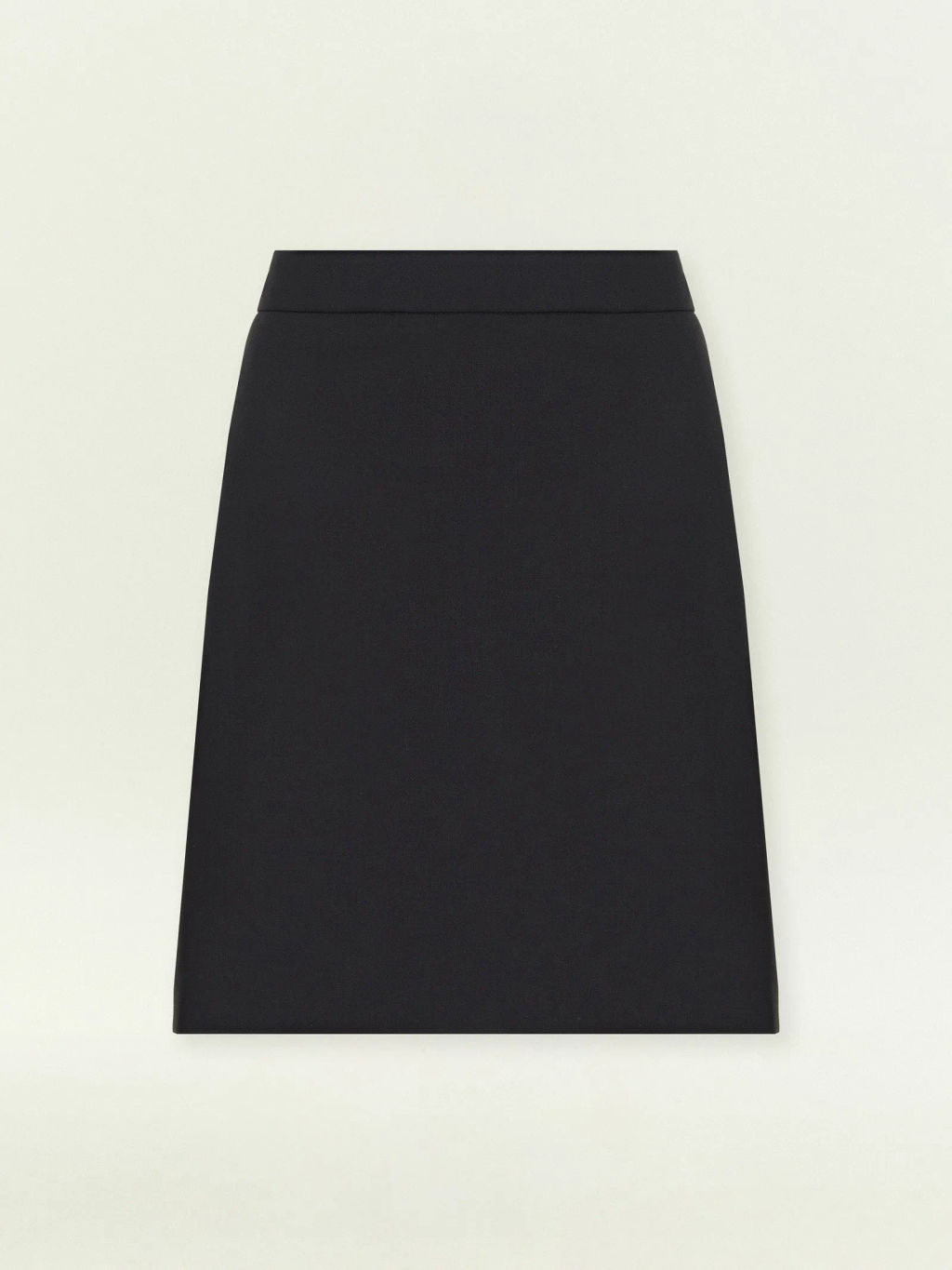 Юбка мини из костюмной шерсти, S1090/laine