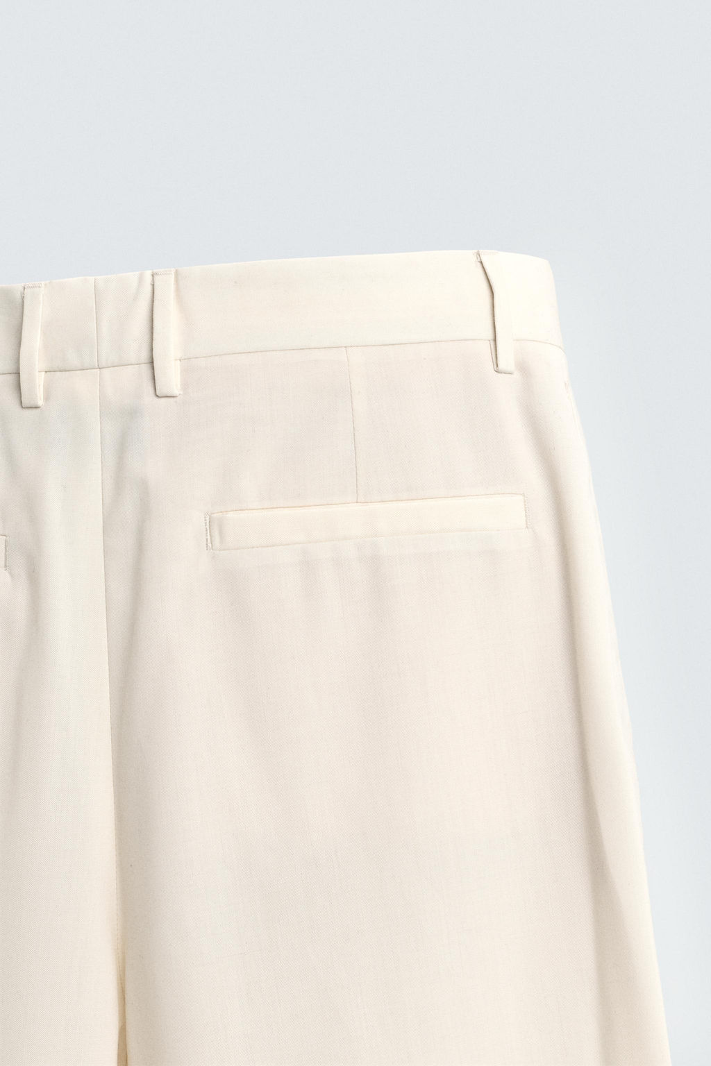 PLEATED WOOL BLEND TROUSERS - Zara фото 9