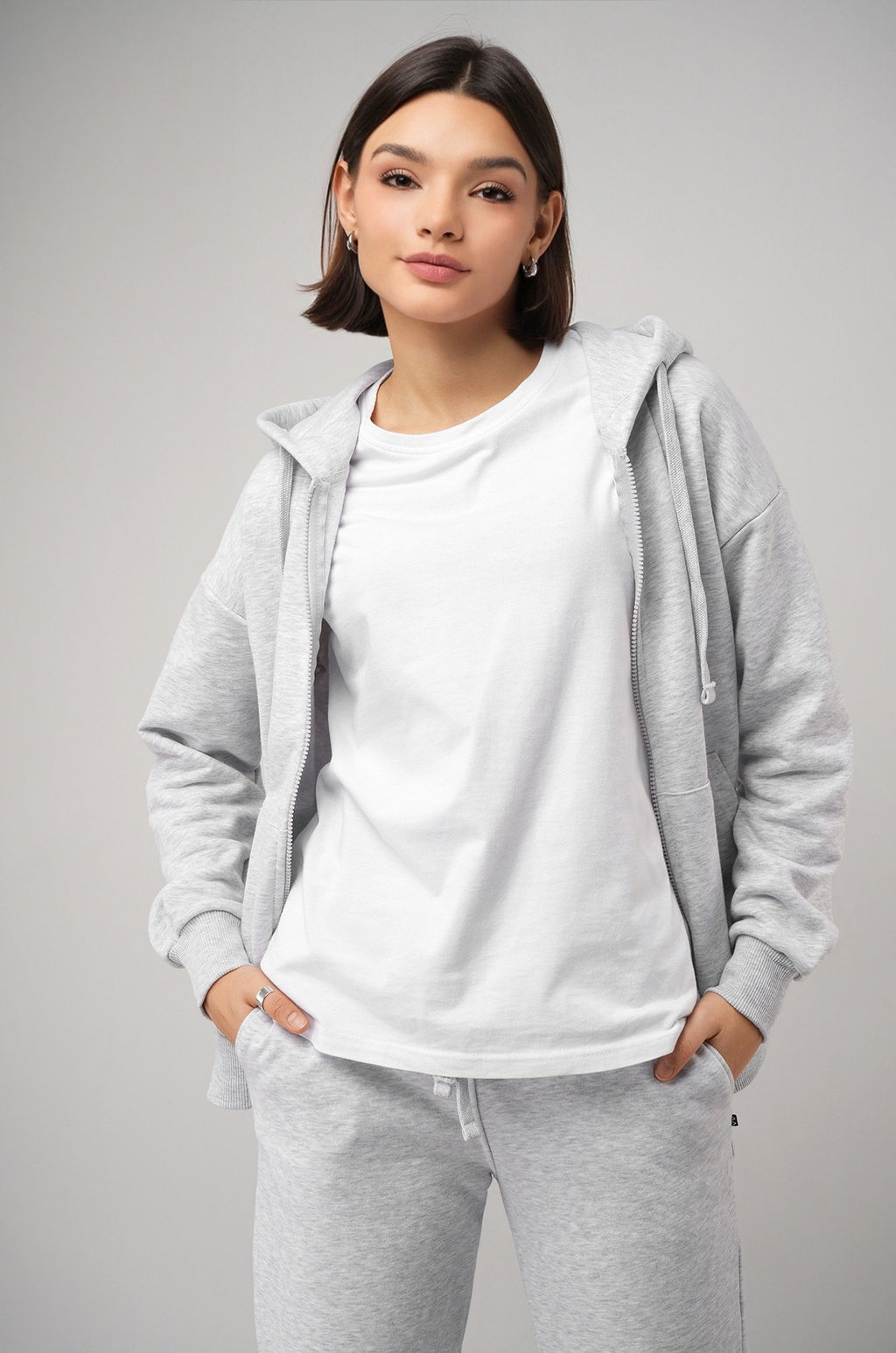 Женский спортивный костюм из футера трехнитки Happyfox