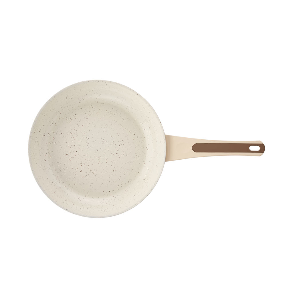 0428 GIPFEL Сковорода SONRIZO 24см из кованого алюминия с индукционным дном, с 3-слойным антипригарным мраморным покрытием Excilon Marble, c бакелитовой ручкой с покрытием Soft Touch. Толщина: 2,0/4,0мм  фото 2