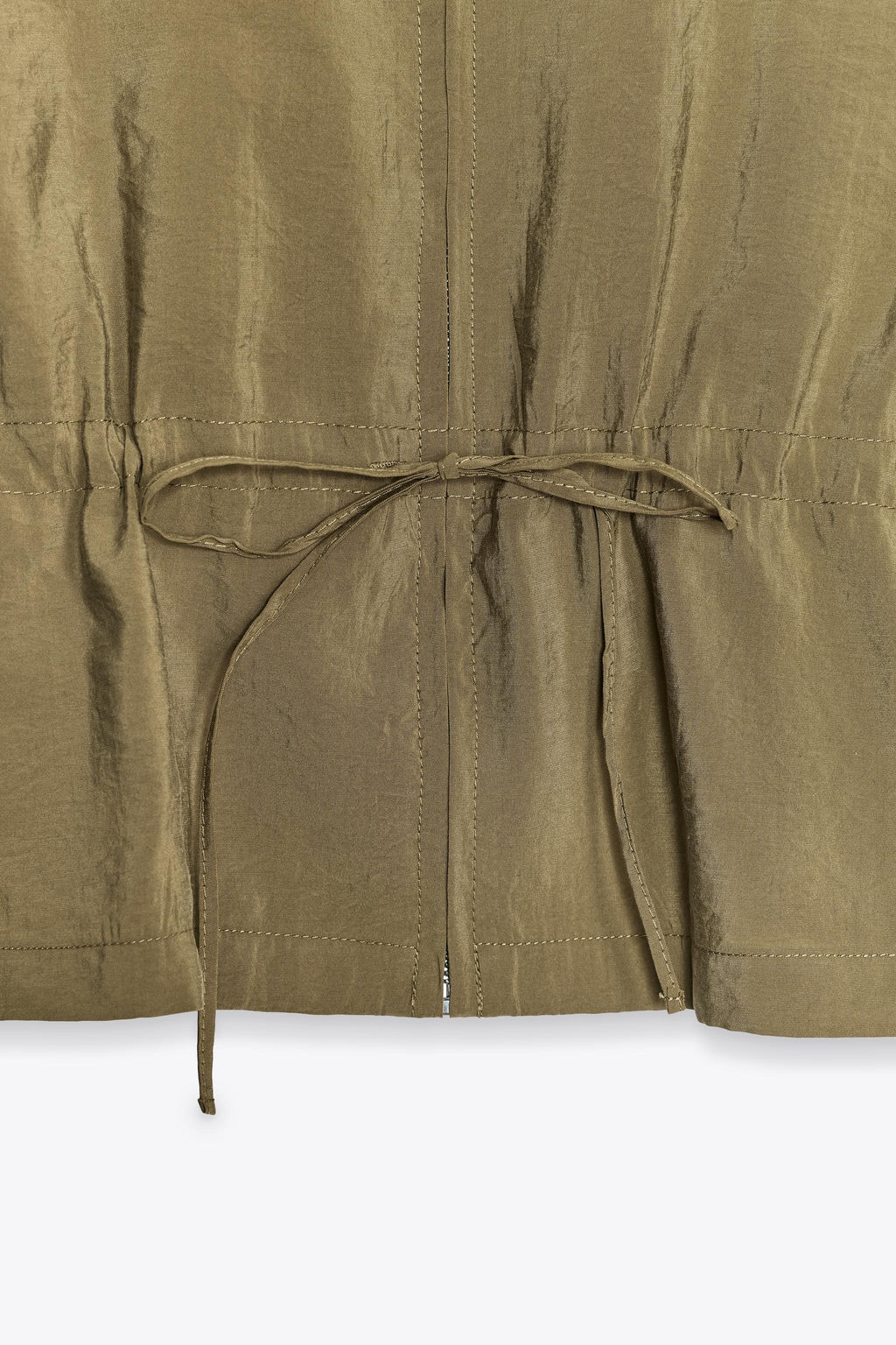 ADJUSTABLE FLOWING GILET - Zara фото 4