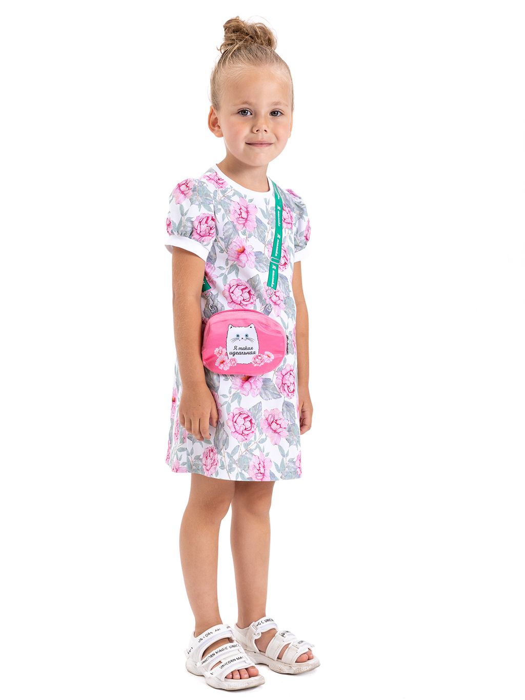 Платье д/дев. О55902 - Карамелли фото 4