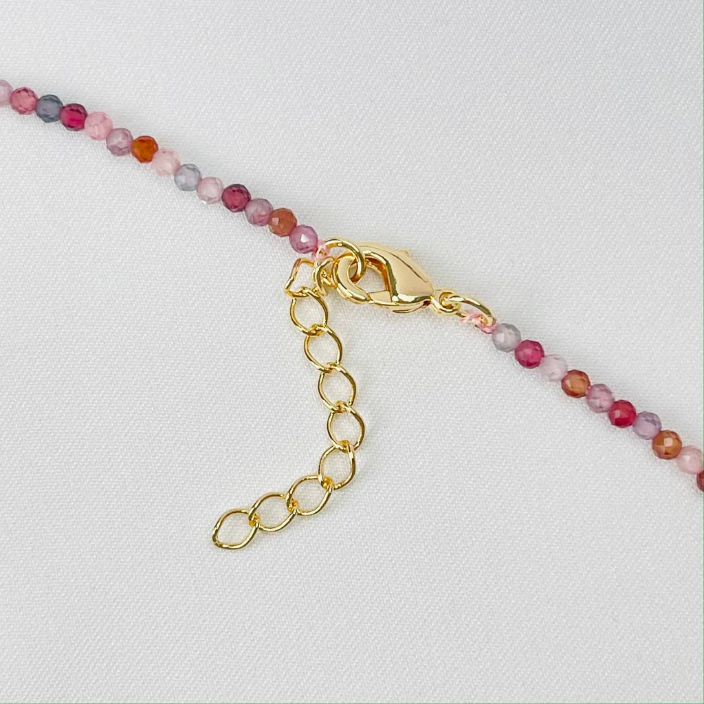 Чокер из Шпинели микс 38 см +