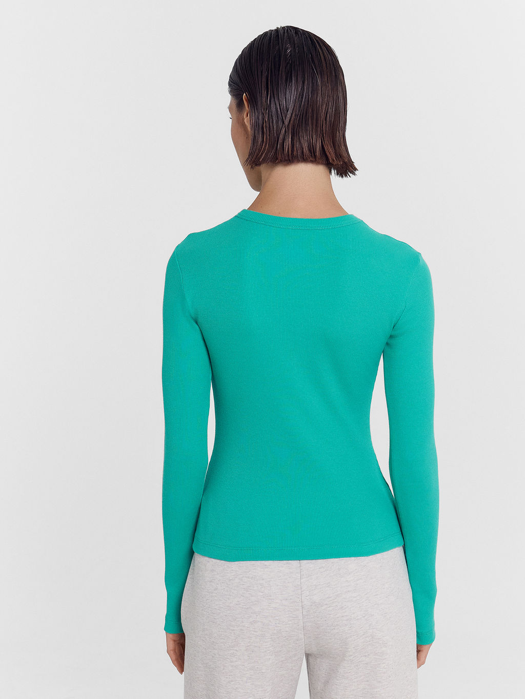 Джемпер женский в цвете зеленый топаз