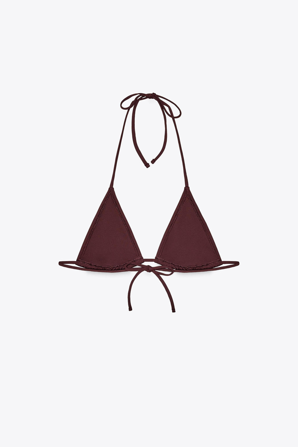TRIANGLE DIAMANTE BIKINI TOP - Zara фото 18