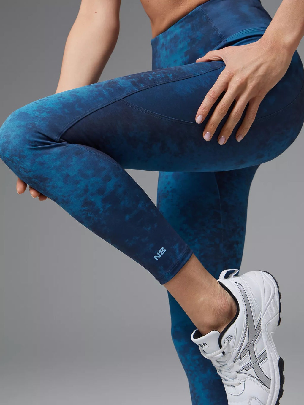 Леггинсы спортивные с принтом - NEVERLATE фото 3