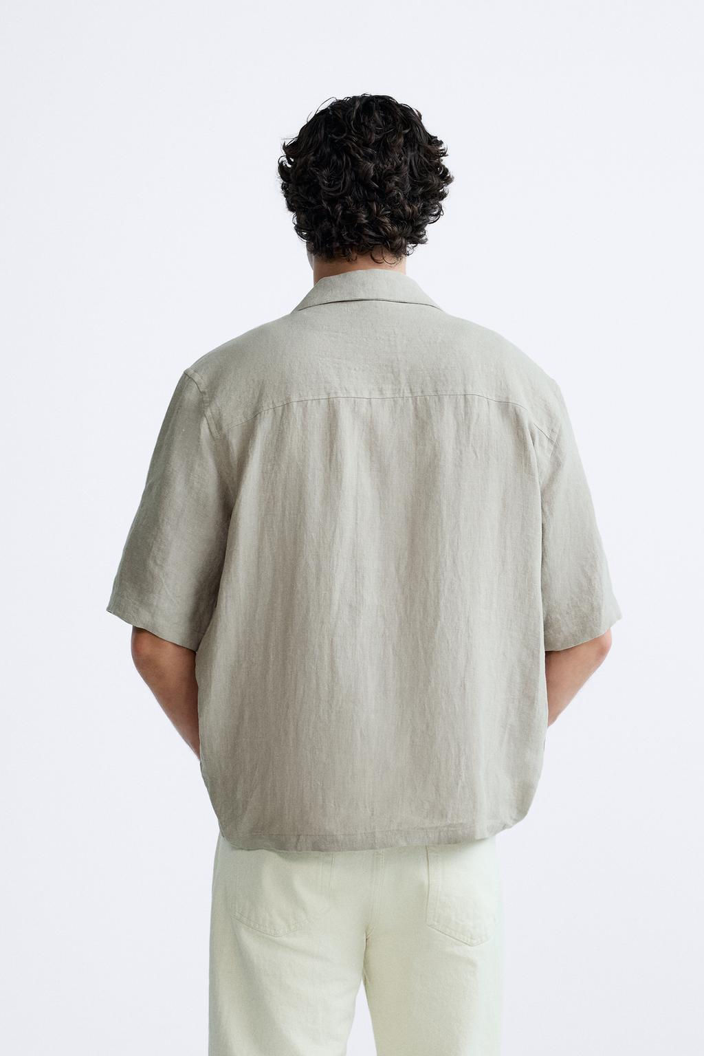 ZARA %100 KETEN G?MLEK  фото 29