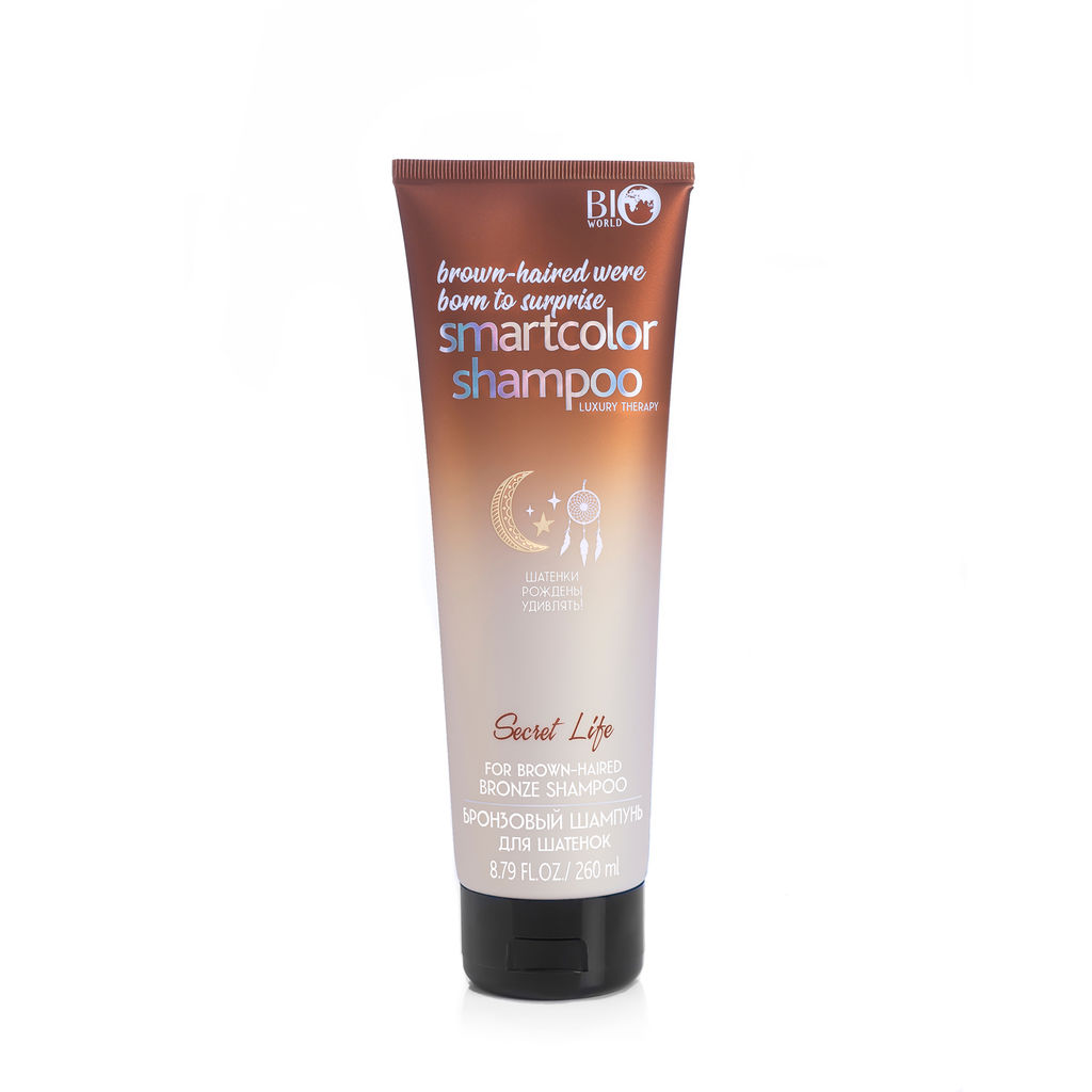 Bio World Secret Life LUXURY THERAPY Шампунь Бронзовый для шатенок, 260мл