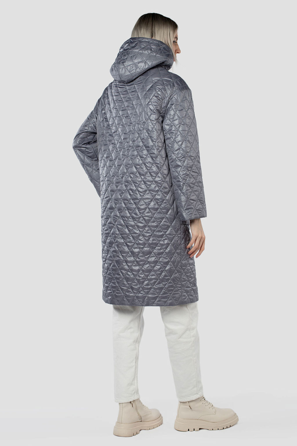 КУРТКА ЖЕНСКАЯ ДЕМИСЕЗОННАЯ (СИНТЕПОН 150) - Империя пальто фото 8